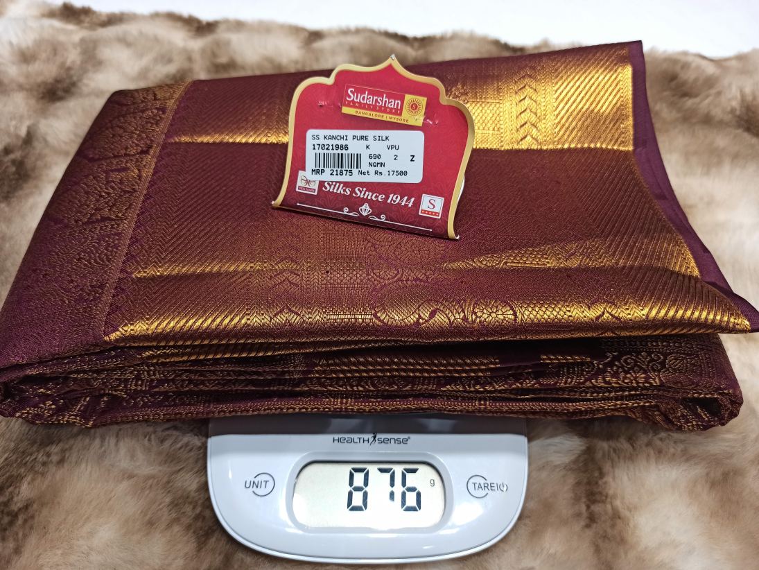 Pure Kanchipuram Silk Saree