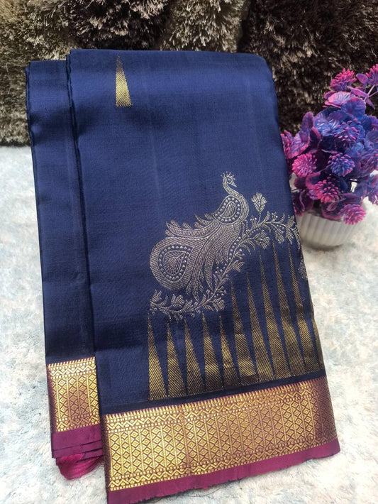 Pure Kanchipuram Silk Saree.