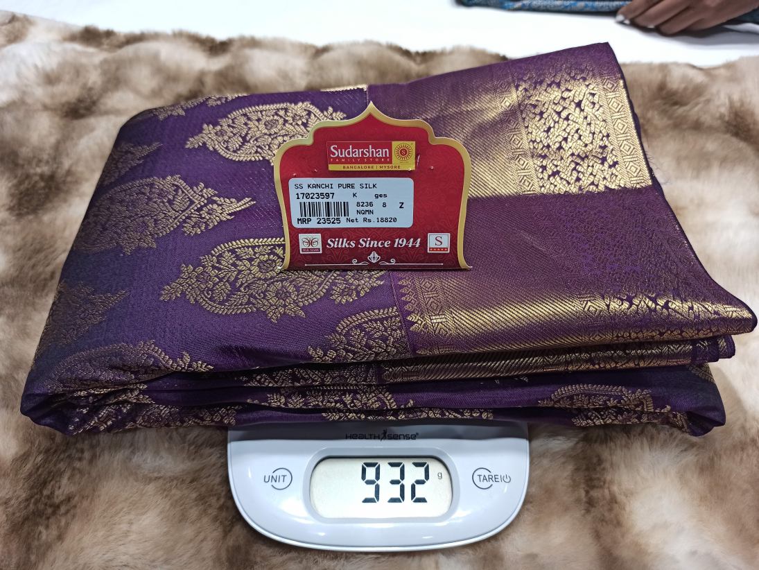 Pure Kanchipuram Silk Saree