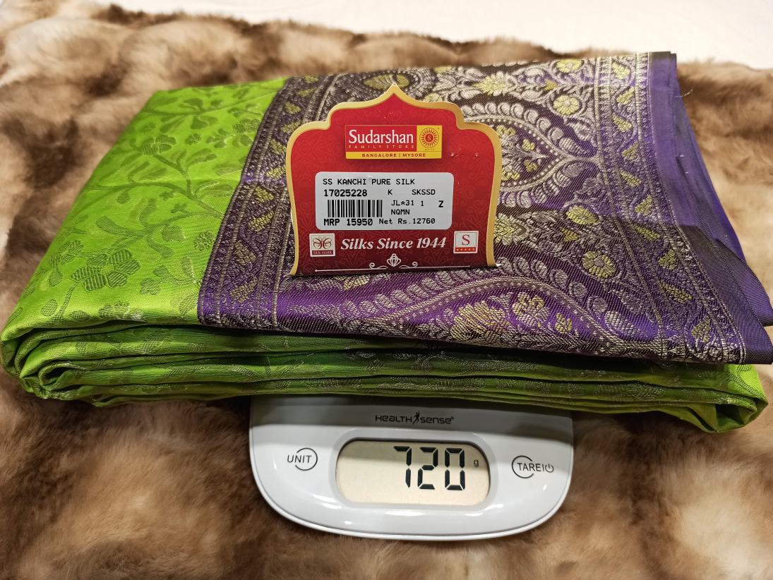 Pure Kanchipuram Silk Saree