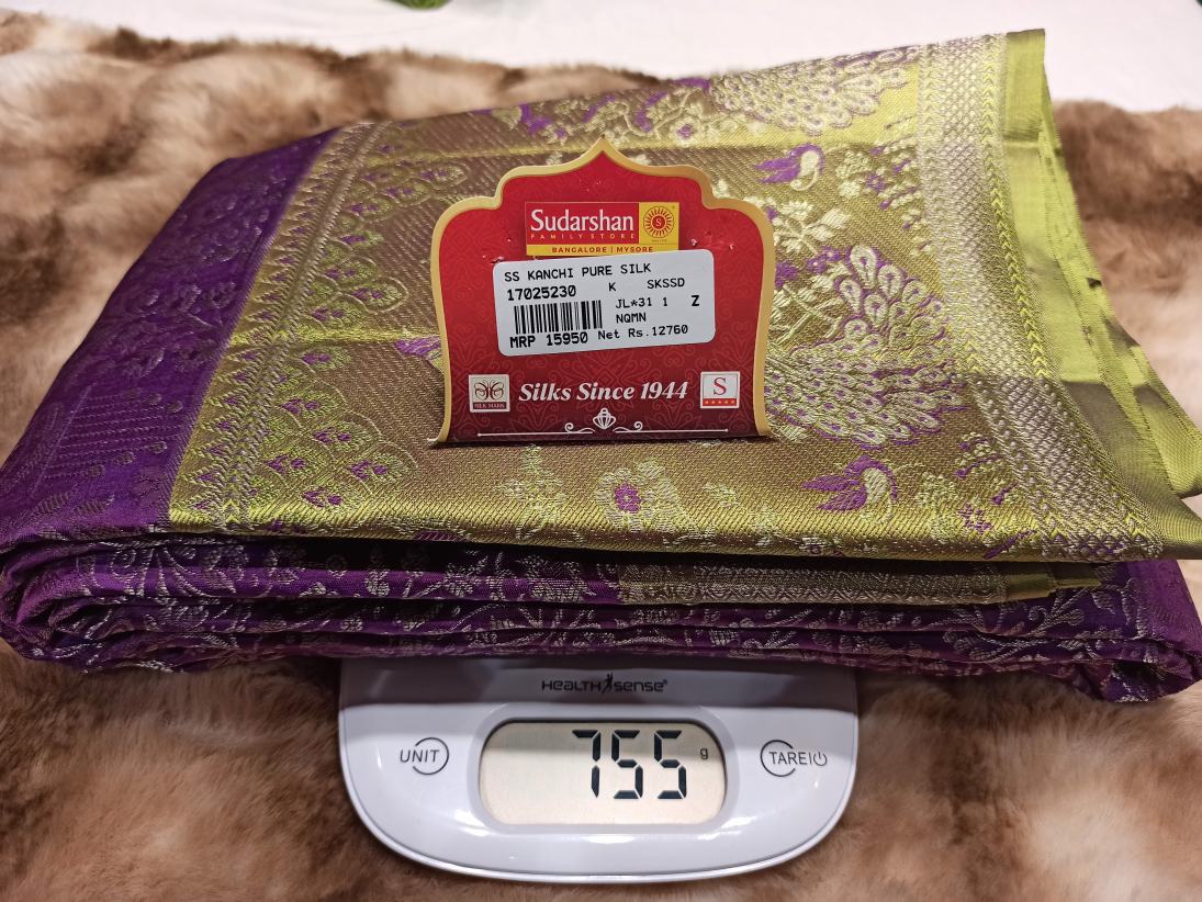 Pure Kanchipuram Silk Saree