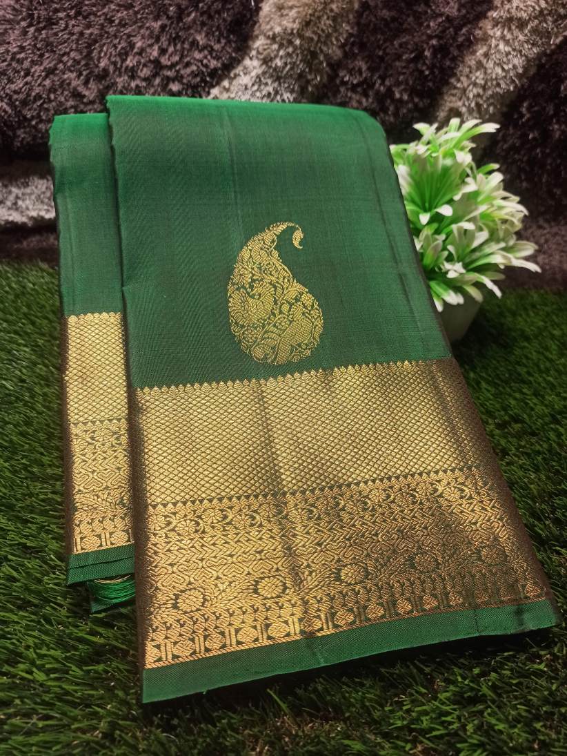Pure Kanchipuram Silk Saree.