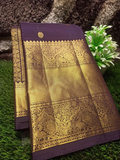 Pure Kanchipuram Silk Saree.