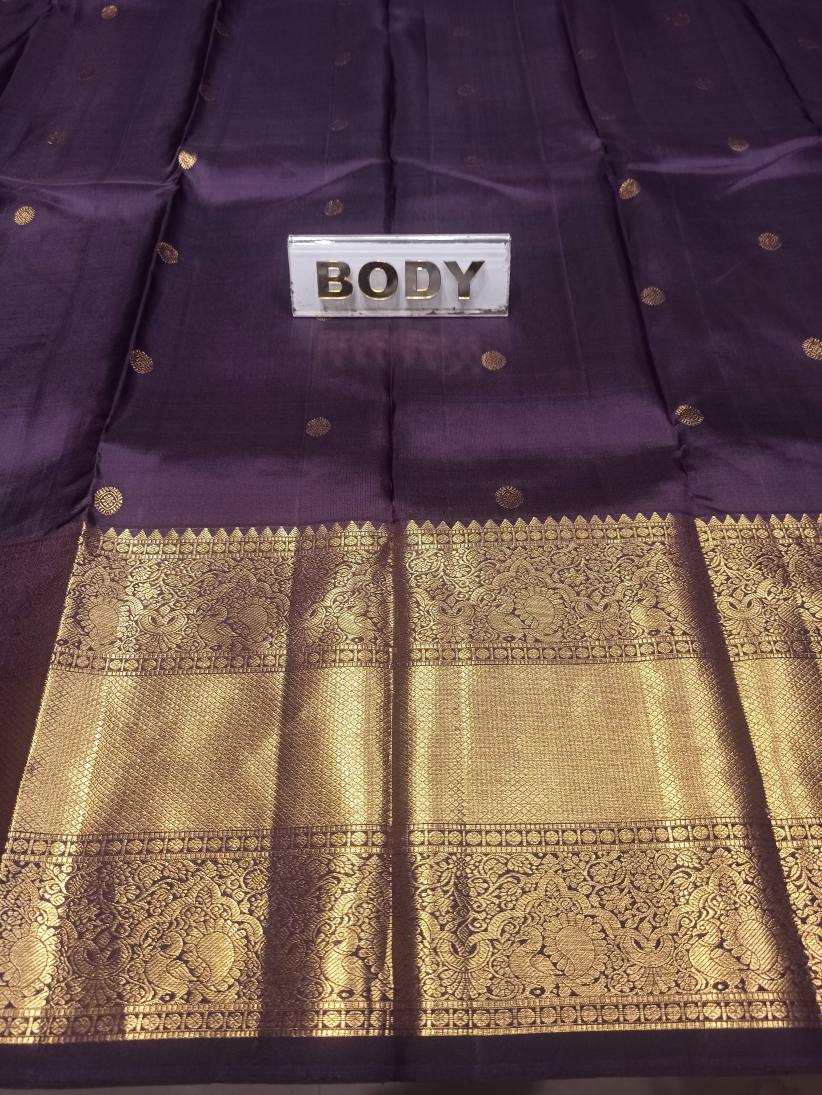 Pure Kanchipuram Silk Saree.