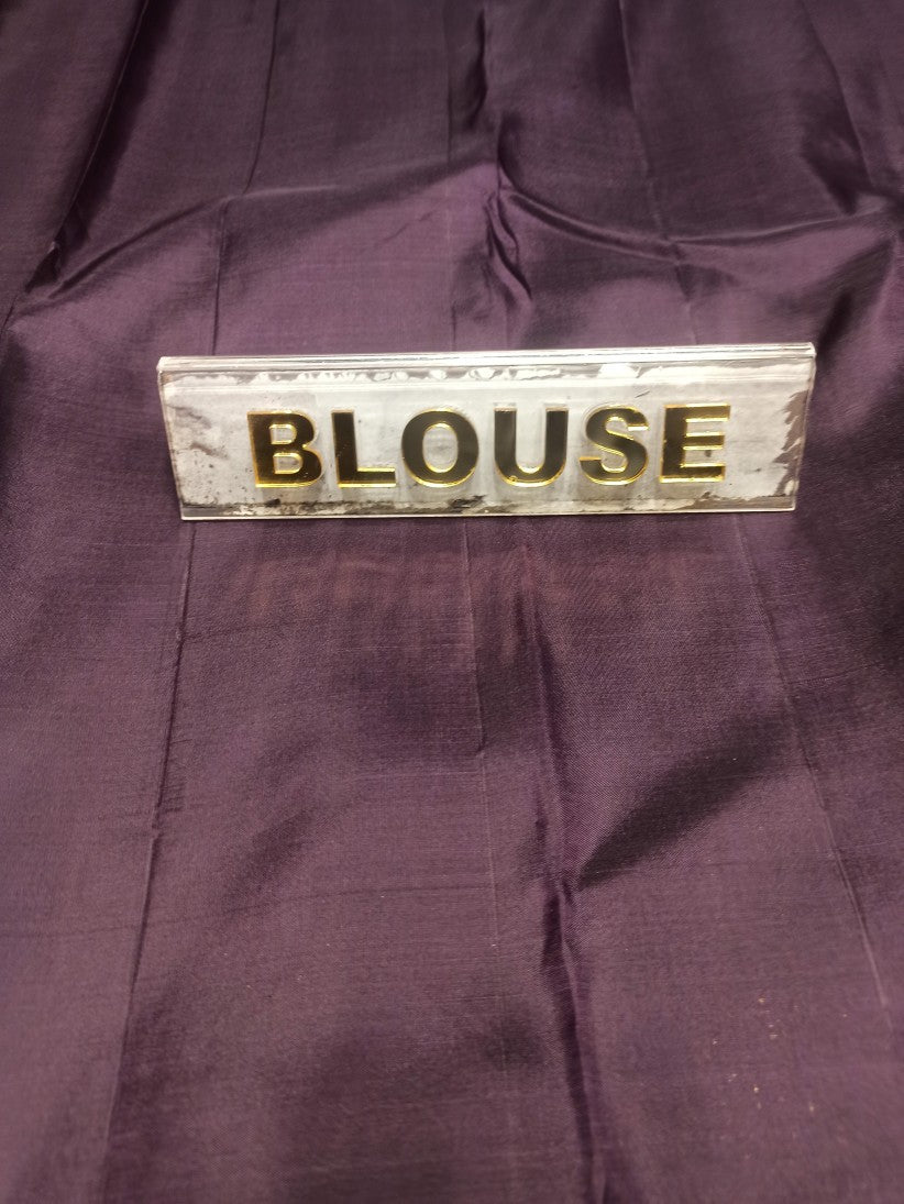 Pure Kanchipuram Silk Saree.