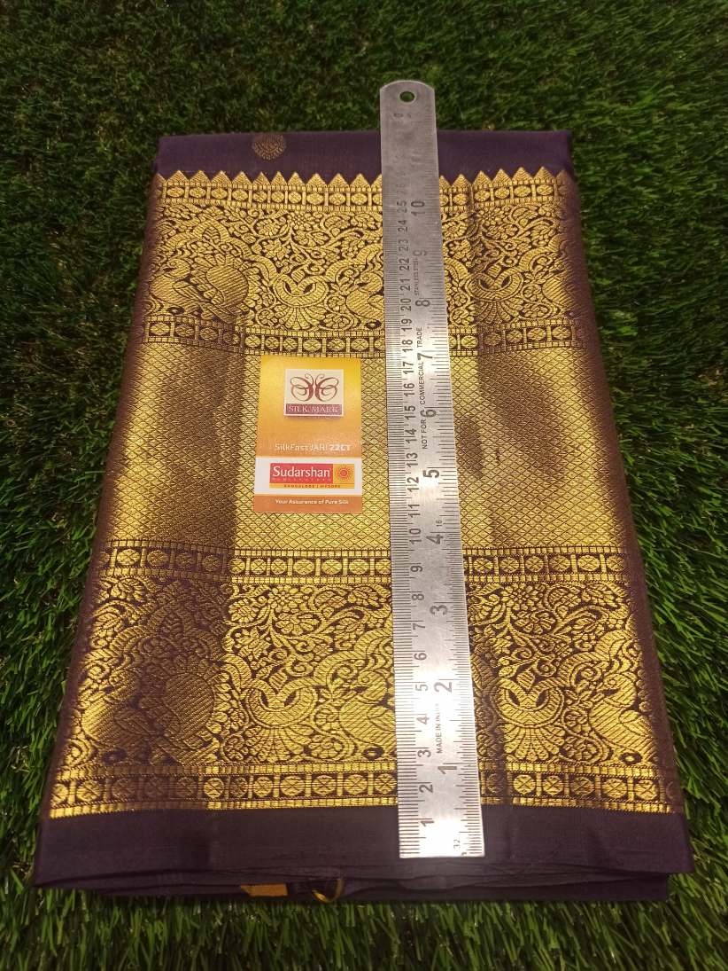 Pure Kanchipuram Silk Saree.