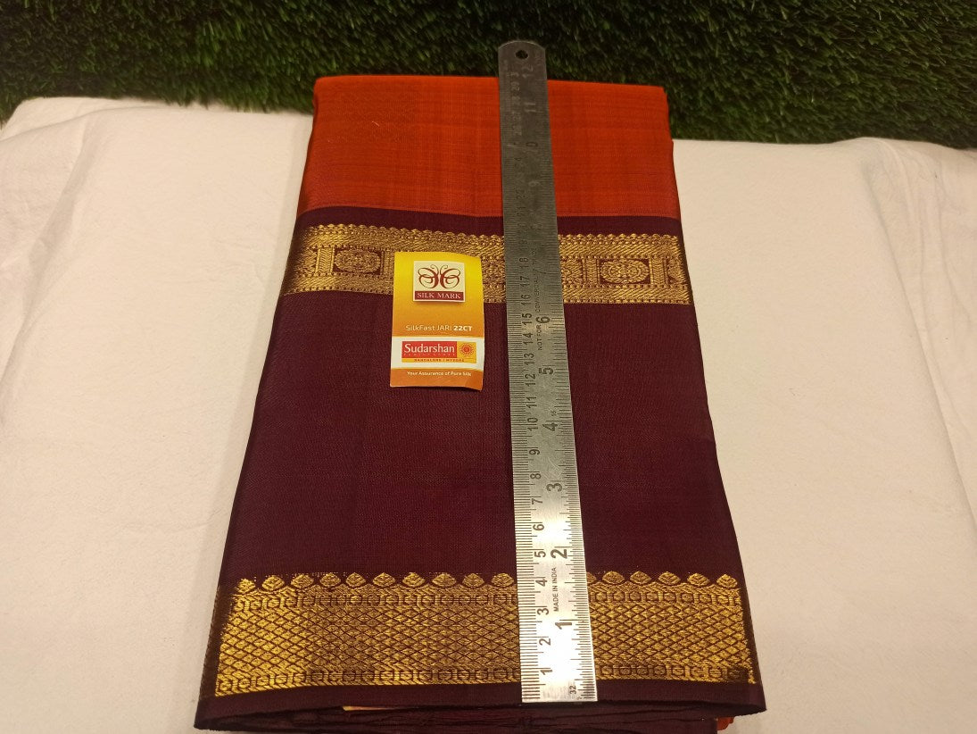 Pure Kanchipuram Silk Saree.