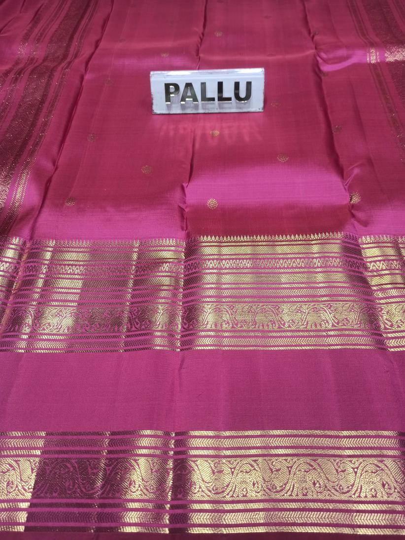 Pure Kanchipuram Silk Saree.