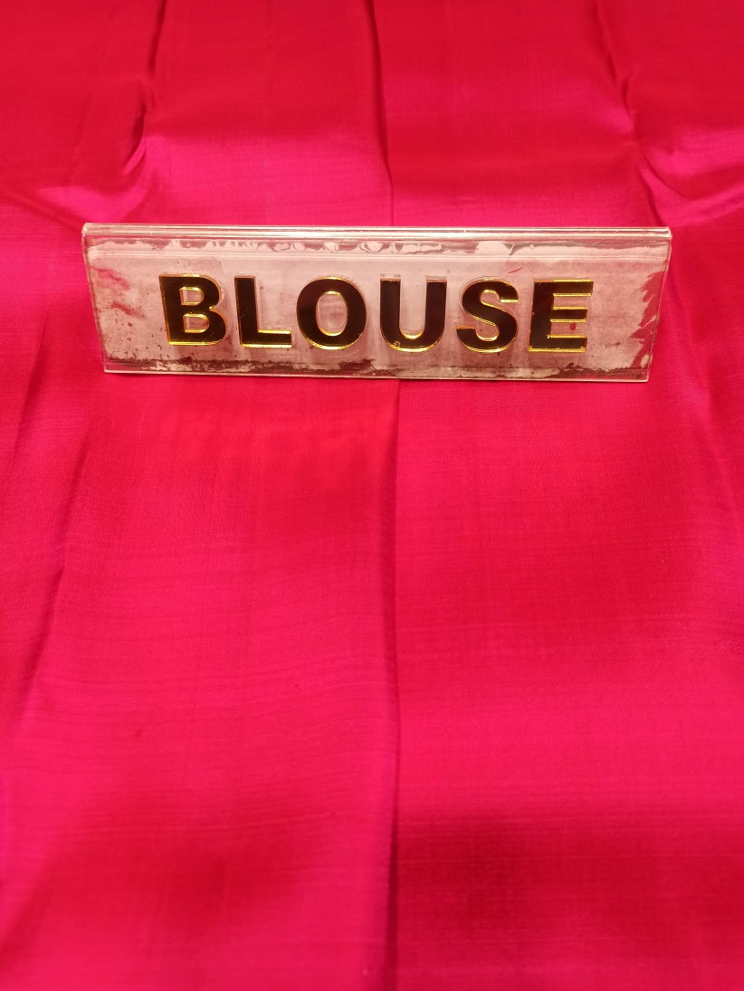 Pure Kanchipuram Silk Saree.