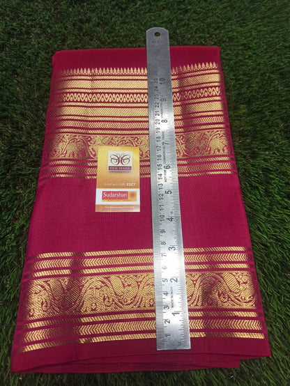 Pure Kanchipuram Silk Saree.