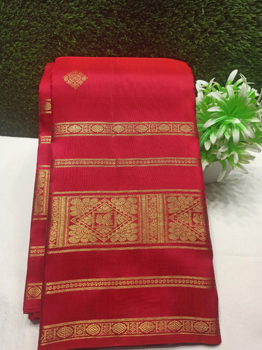 Pure Kanchipuram Silk Saree.