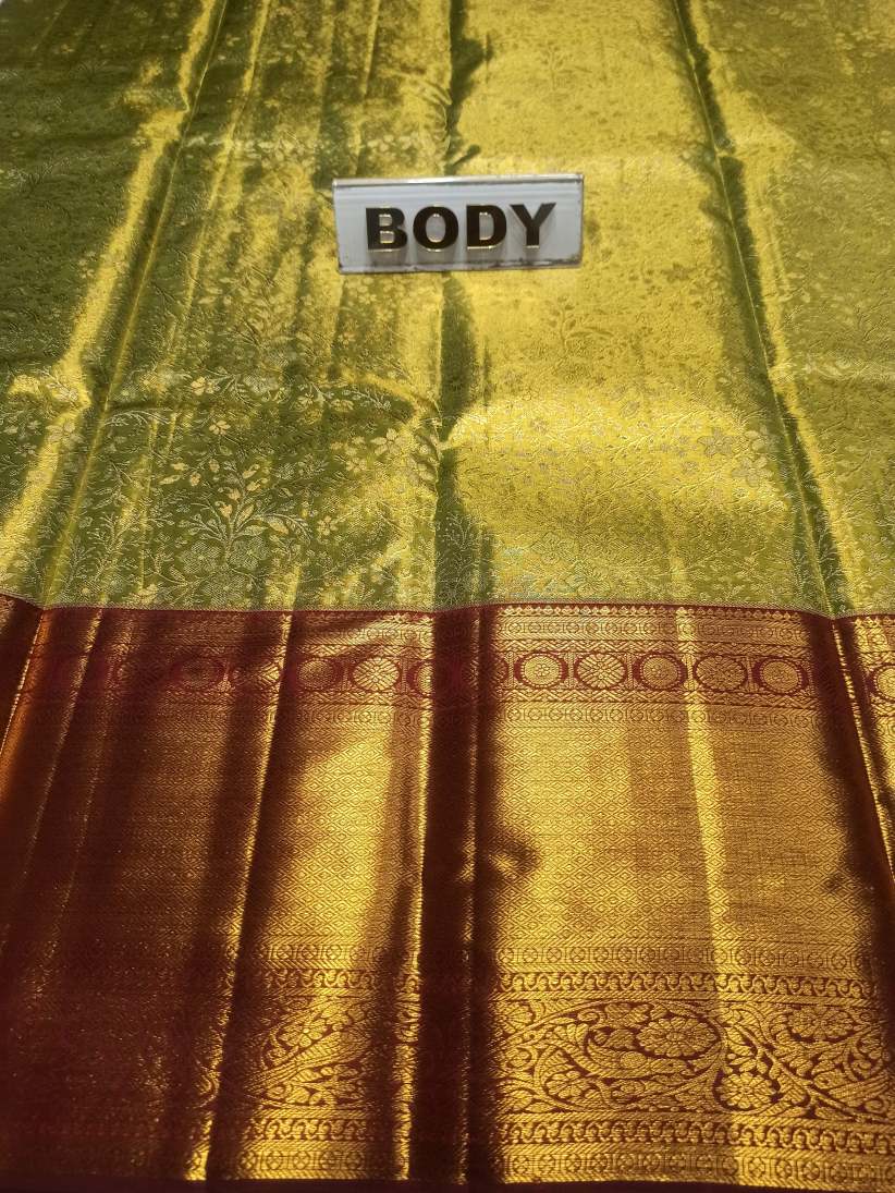 Pure Kanchipuram Silk Saree.