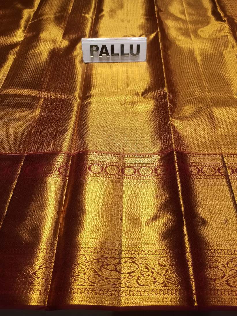 Pure Kanchipuram Silk Saree.
