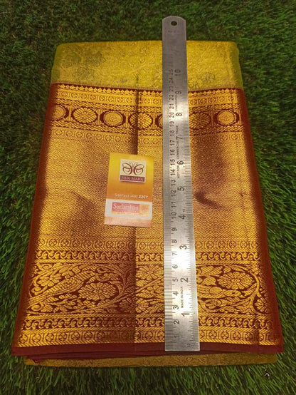 Pure Kanchipuram Silk Saree.