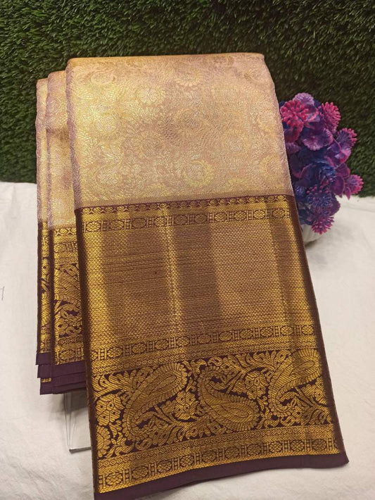 Pure Kanchipuram Silk Saree.