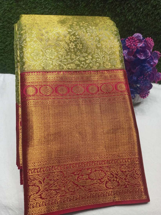 Pure Kanchipuram Silk Saree.