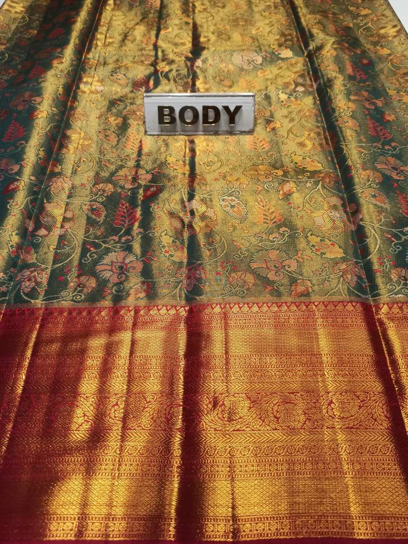 Pure Kanchipuram Silk Saree.