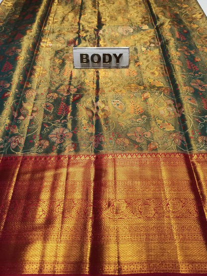 Pure Kanchipuram Silk Saree.