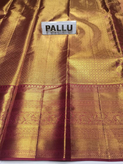 Pure Kanchipuram Silk Saree.