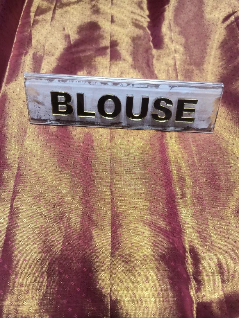 Pure Kanchipuram Silk Saree.