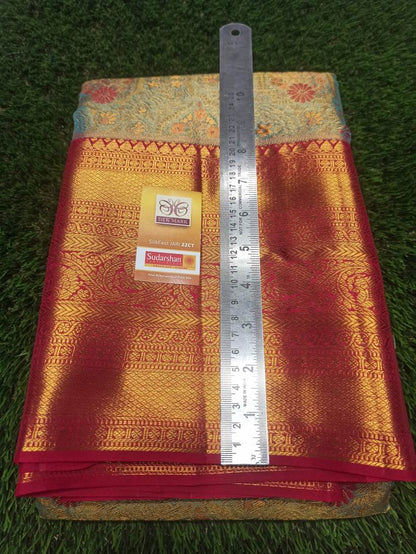 Pure Kanchipuram Silk Saree.