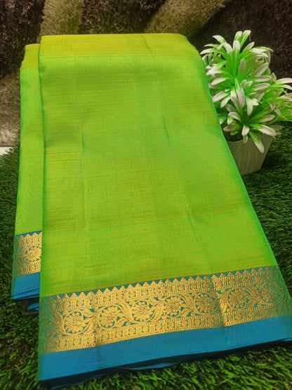 Pure Kanchipuram Silk Saree.