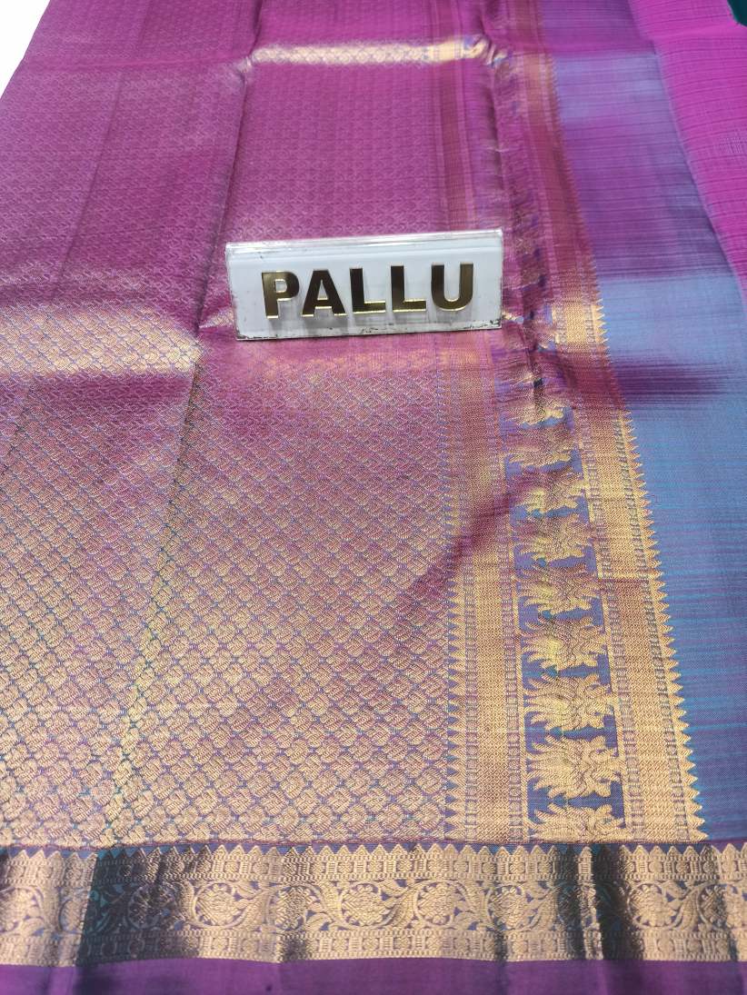 Pure Kanchipuram Silk Saree.