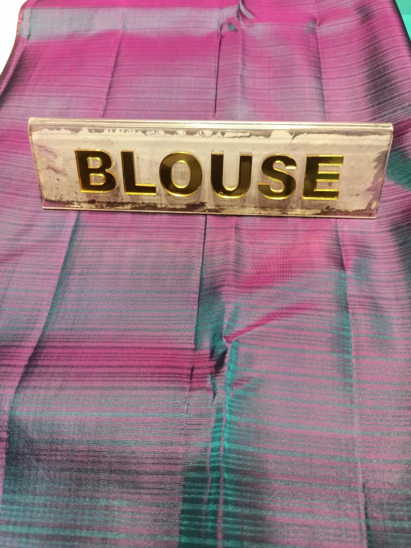 Pure Kanchipuram Silk Saree.