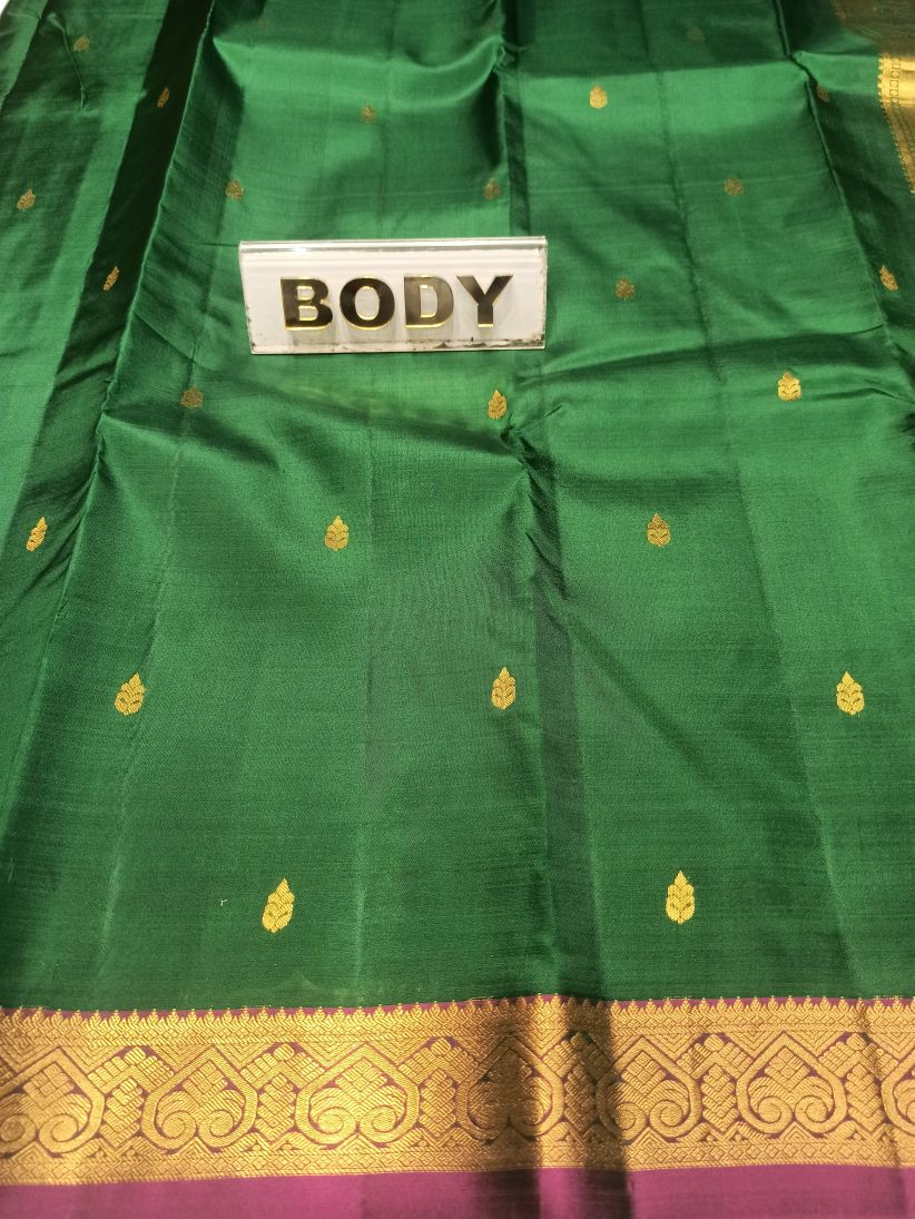 Pure Kanchipuram Silk Saree.