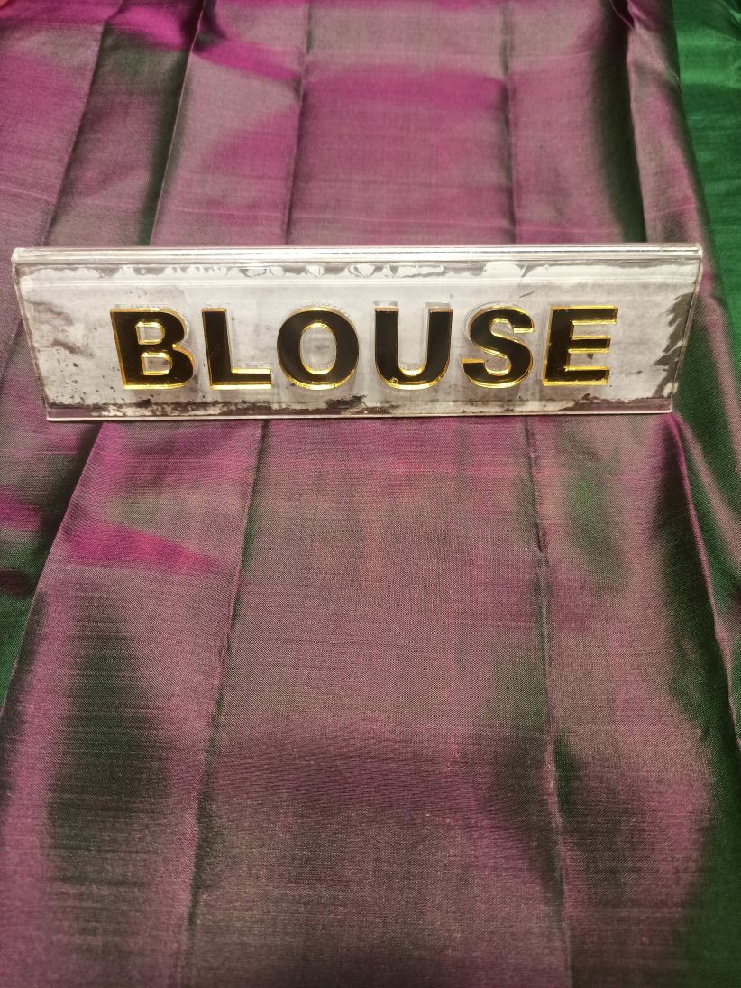 Pure Kanchipuram Silk Saree.