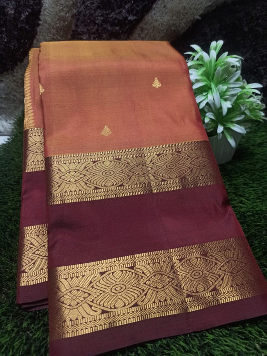 Pure Kanchipuram Silk Saree.