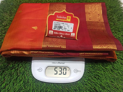 Pure Kanchipuram Silk Saree.
