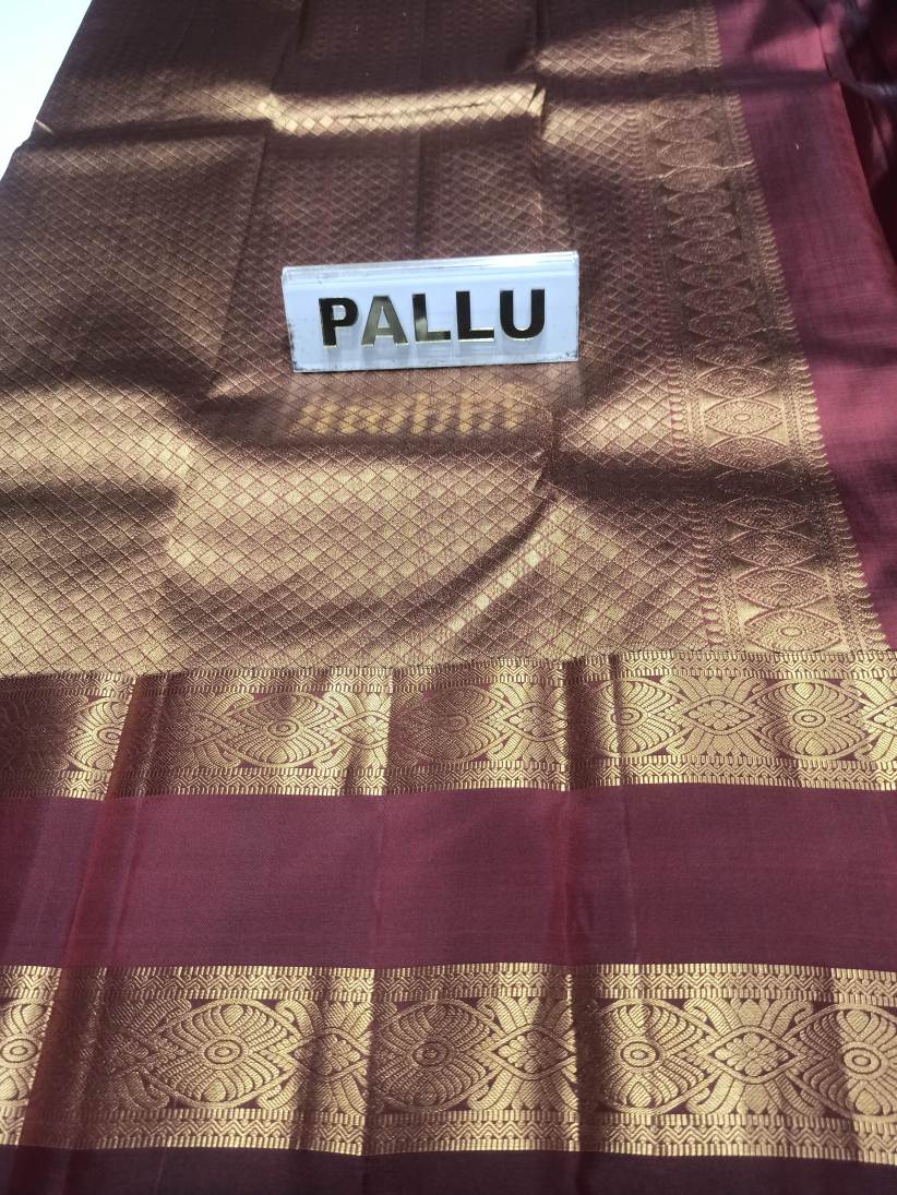 Pure Kanchipuram Silk Saree.