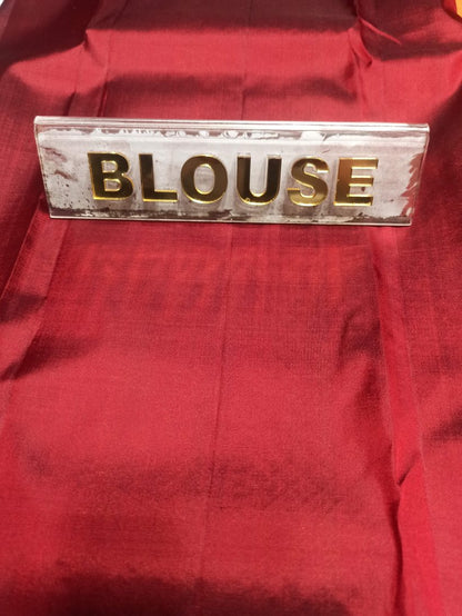 Pure Kanchipuram Silk Saree.