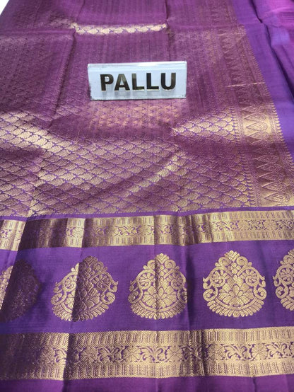 Pure Kanchipuram Silk Saree.