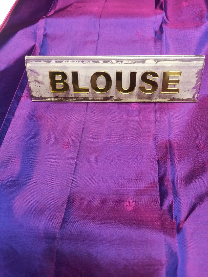 Pure Kanchipuram Silk Saree.