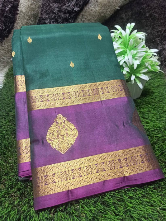 Pure Kanchipuram Silk Saree.