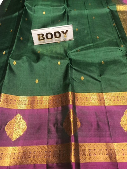 Pure Kanchipuram Silk Saree.