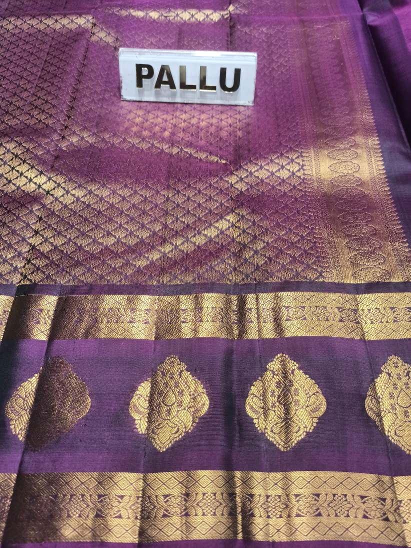 Pure Kanchipuram Silk Saree.