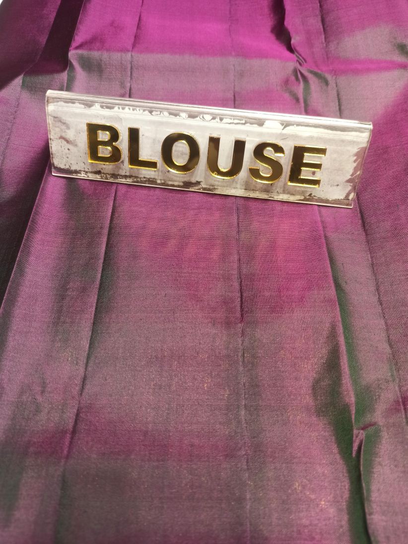 Pure Kanchipuram Silk Saree.