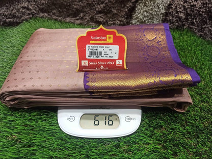 Pure Kanchipuram Silk Saree.