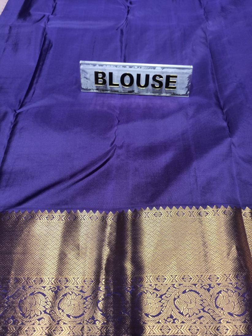 Pure Kanchipuram Silk Saree.