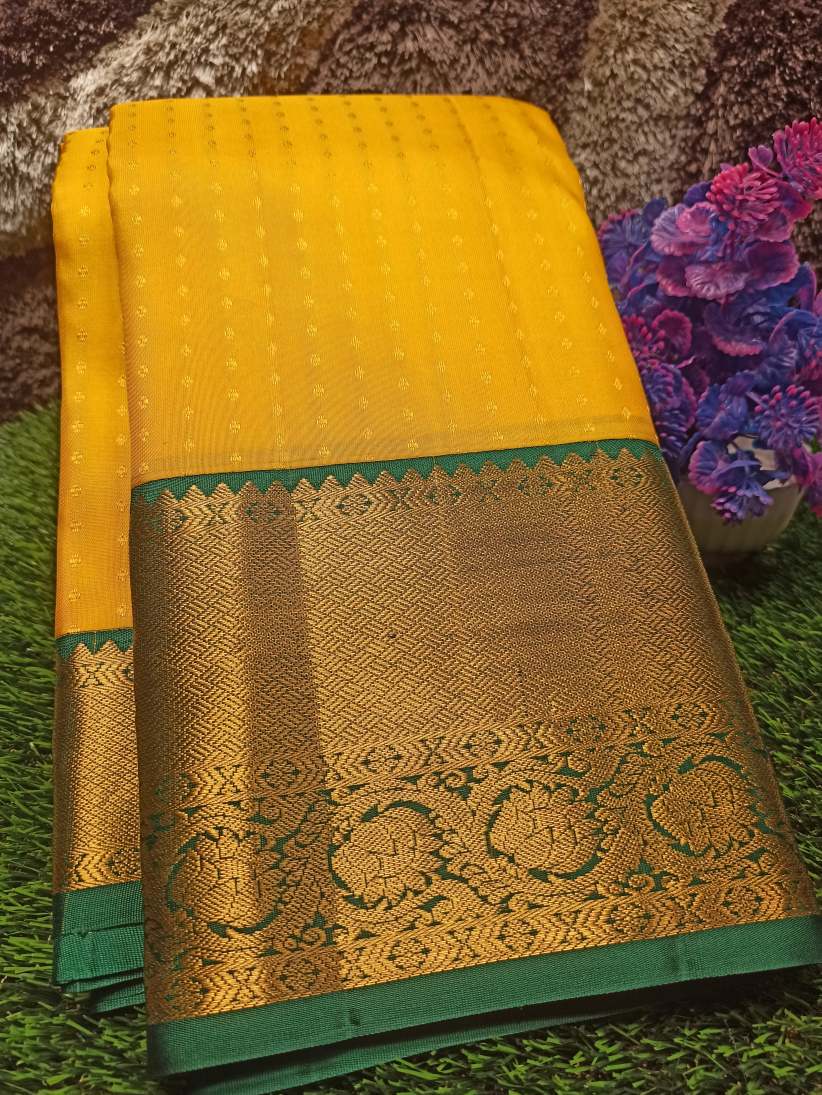 Pure Kanchipuram Silk Saree.
