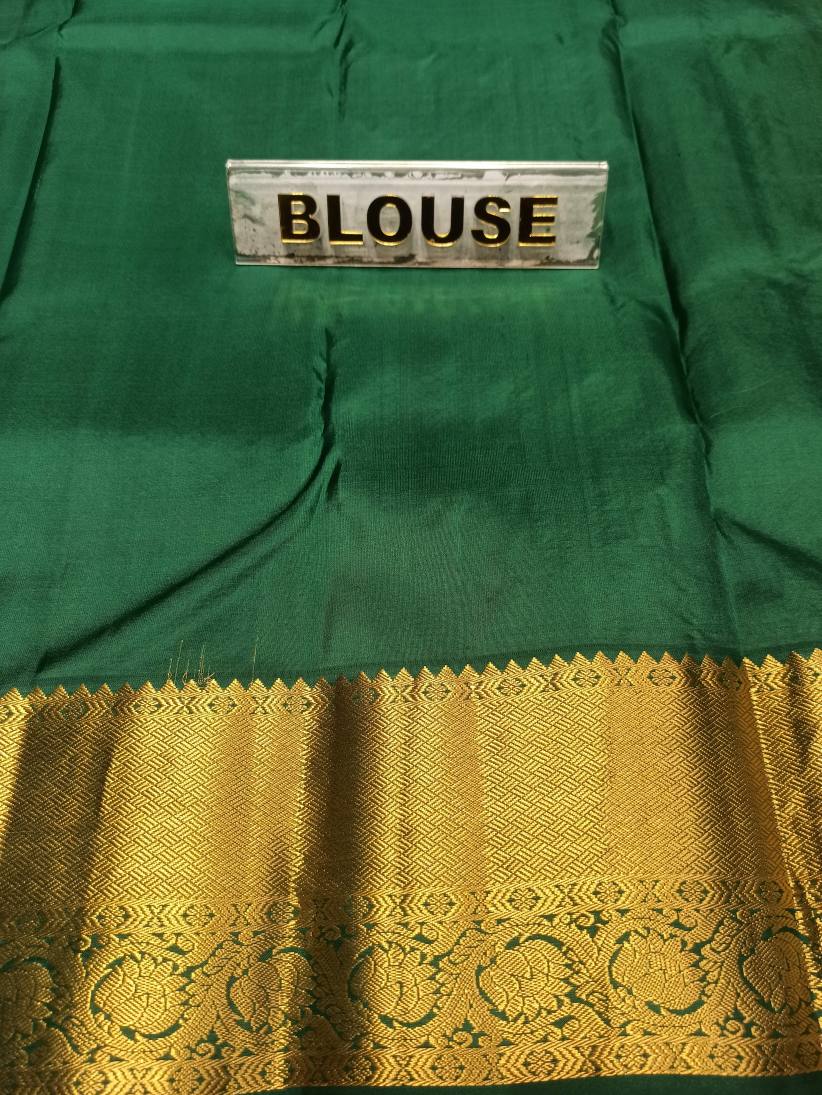 Pure Kanchipuram Silk Saree.