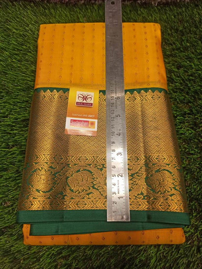 Pure Kanchipuram Silk Saree.