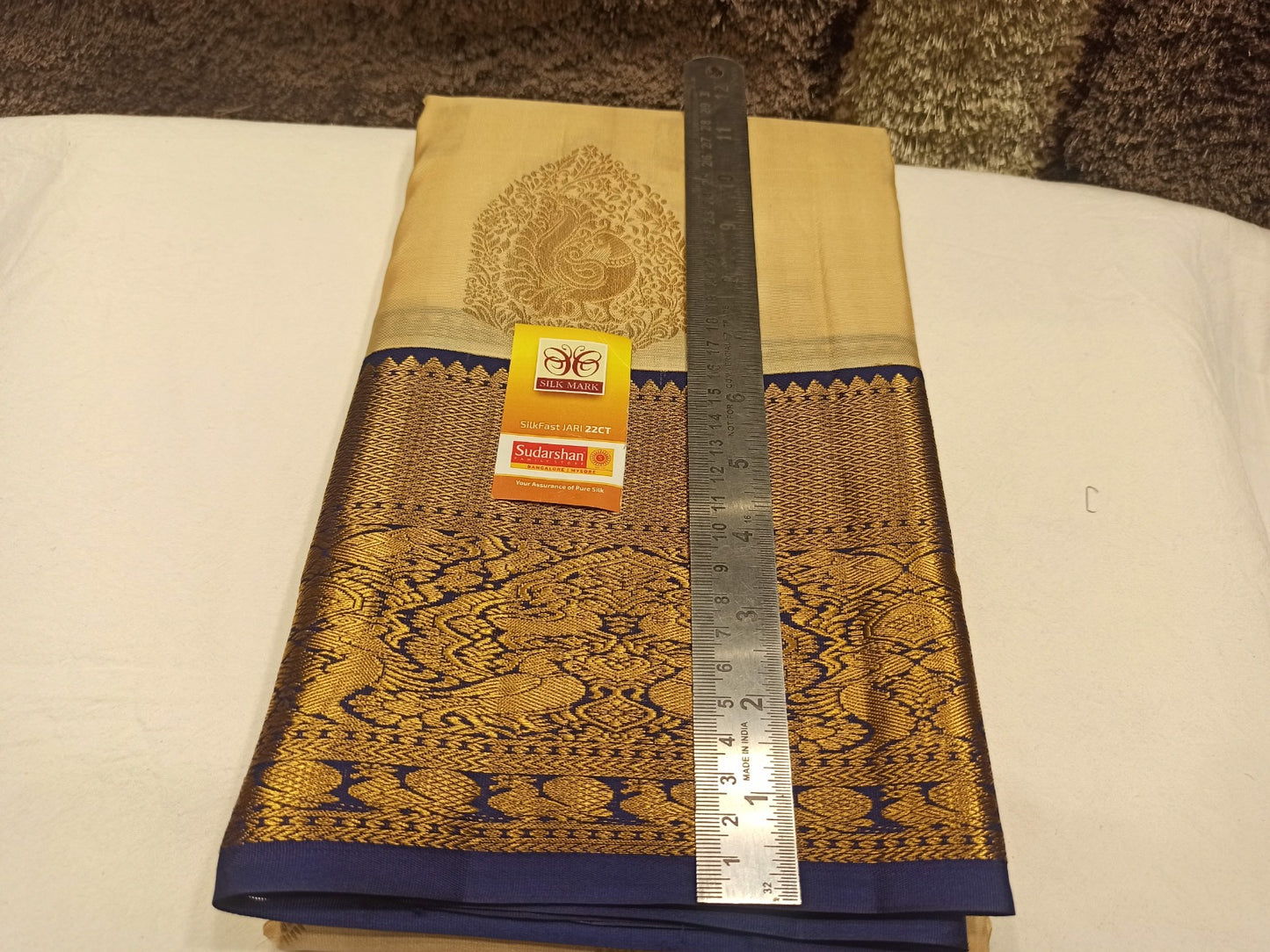 Pure Kanchipuram Silk Saree.