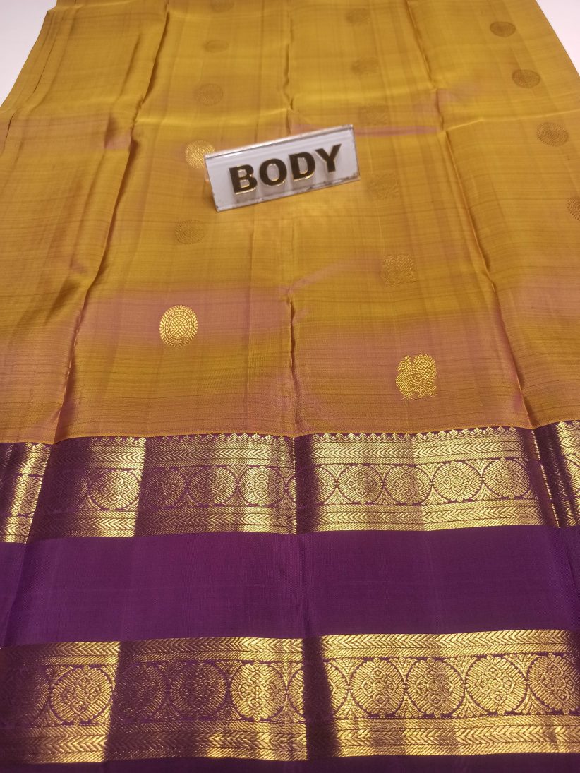 Pure Kanchipuram Silk Saree.