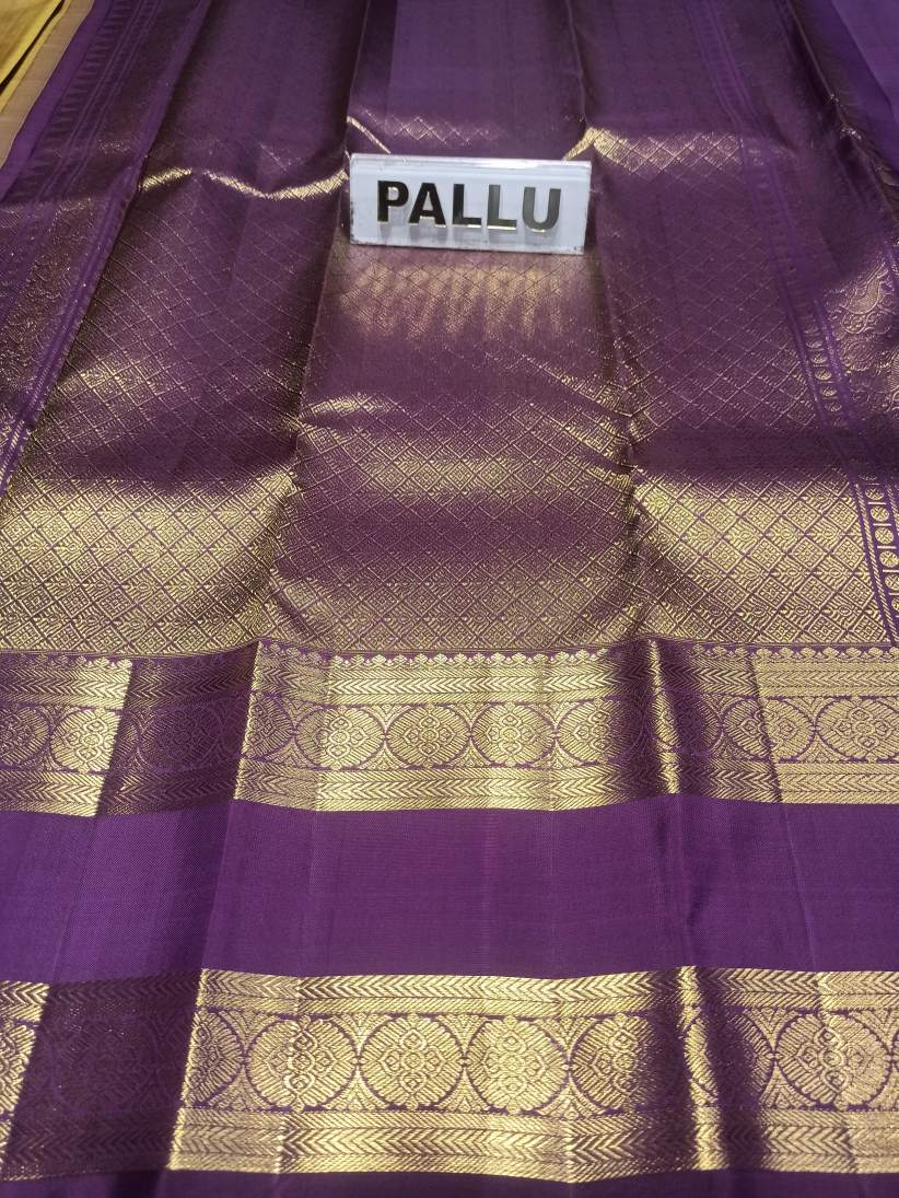 Pure Kanchipuram Silk Saree.