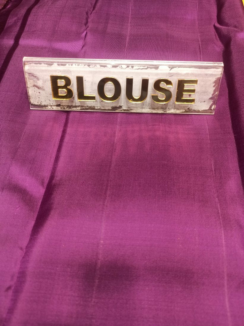 Pure Kanchipuram Silk Saree.