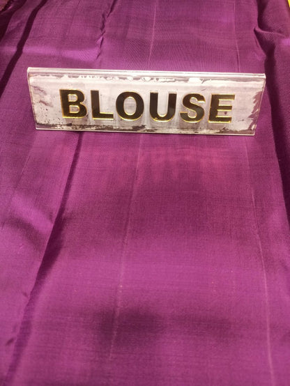 Pure Kanchipuram Silk Saree.
